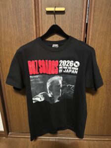 ボズ・スキャッグス来日公演2026ツアーTシャツ