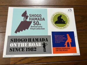『生まれたところを遠く離れて』2026 Remix Version 50周年記念CDの購入特典のステッカー