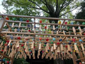 川越氷川神社の縁むすび風鈴