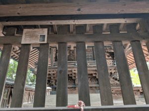 国の重要文化財に指定された川越氷川神社本殿