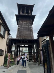 小川菊の待ち時間に訪れた川越の時の鐘