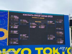 ジャパンオープンテニス2026の有明会場案内_トーナメント表