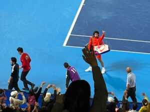 ジャパンオープン2026準決勝終了後のアルカラス
