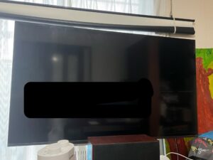 東芝REGZAテレビの画面